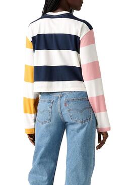 Camiseta Levis Rugby multicolor para mujer