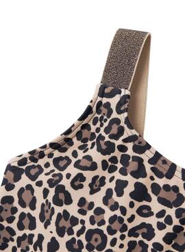 Bañador Name It Zeria Leopardo para niña