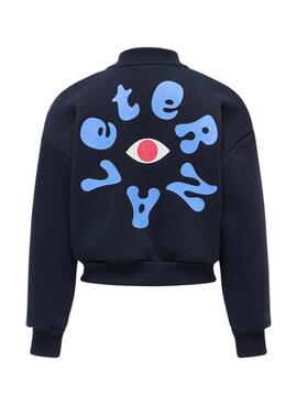 Bomber Only Kids Koglovely azul marino para niña