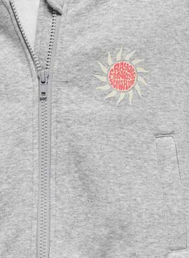 Bomber Only Kids Koglovely gris para niña