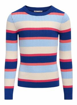 Top Only Kids Kogkarol Rayas Multicolor para niña