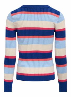 Top Only Kids Kogkarol Rayas Multicolor para niña