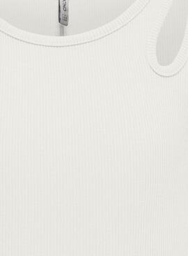 Camiseta Only Kognessa blanco para niña