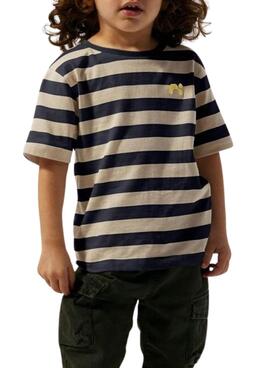 Camiseta Name It Fridy regular beige para niño