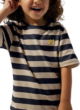Camiseta Name It Fridy regular beige para niño