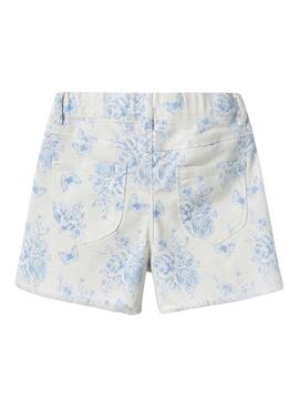 Shorts Name It Rose Mom blanco para niña