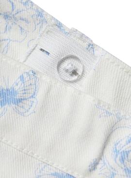 Shorts Name It Rose Mom blanco para niña