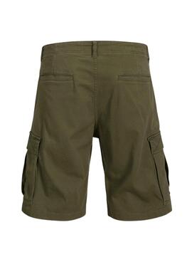 Bermuda Jack and Jones Cole Onnie Cargo verde niño