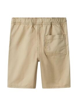 Bermuda Name It Ryan Jog beige jogger para niña