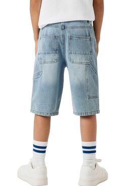 Bermuda Name It Ryan denim azul para niño