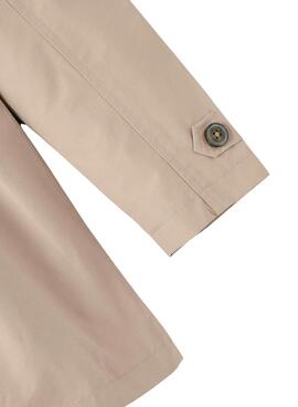 Gabardina Name It Madelin Trench beige para niña