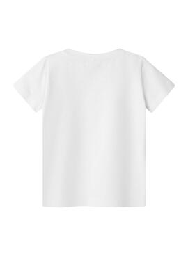 Camiseta Name It Vibbi blanco para niña