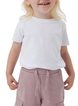 Camiseta Name It Vibbi blanco para niña