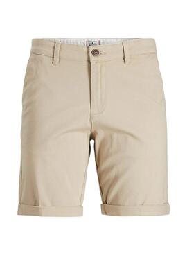 Bermuda Jack and Jones David Chino beige para niño