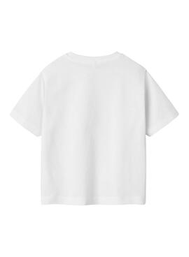Camiseta Name It Vobbo regular blanco para niño