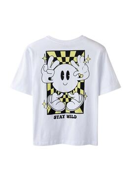 Camiseta Name It Zulla regular blanco para niño