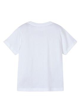 Camiseta Mayoral Wave blanco para niño