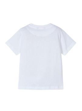Camiseta Mayoral Lenticular blanco para niño
