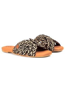 Sandalias Popa Durban negro para mujer