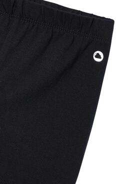 Leggings cortos Mayoral negro para niña