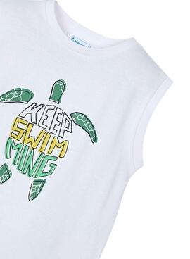 Camiseta Mayoral tirantes tortuga para niño