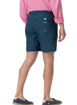 Bañador El Pulpo allover azul marino para hombre