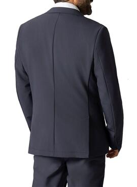 Americana El Pulpo ultraligera azul marino para hombre