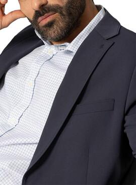 Americana El Pulpo ultraligera azul marino para hombre