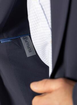 Americana El Pulpo ultraligera azul marino para hombre