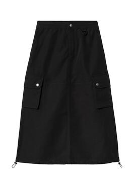 Falda Carhartt Irwin negro para mujer