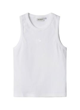 Camiseta Carhartt Philips blanco para mujer