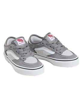 Zapatillas Vans Rowley Classic gris niño y niña