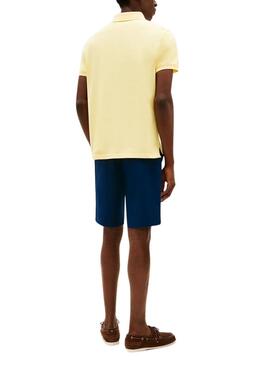 Polo Tommy Hilfiger 1985 amarillo para hombre