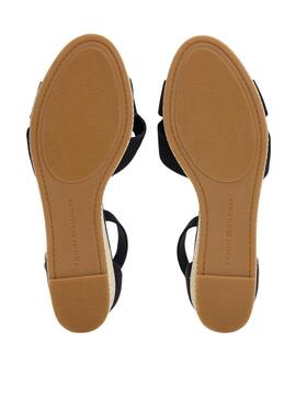 Sandalias Tommy Hilfiger Flag Criss marino para mujer 