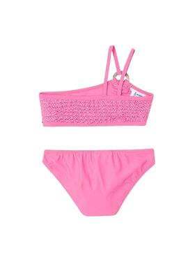 Bikini Mayoral combinado rosa para niña