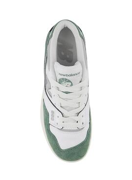 Zapatillas New Balance GSB550 blanco verde niños