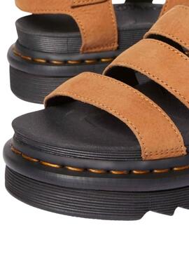  Sandalias Dr. Martens Blaire  marrón para mujer 