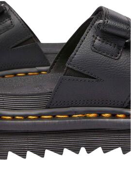  Sandalias Dr Martens Raince negro para mujer 