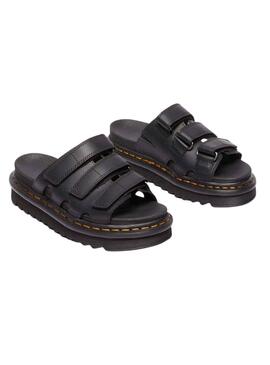  Sandalias Dr Martens Raince negro para mujer 