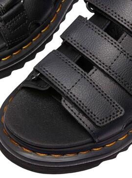  Sandalias Dr Martens Raince negro para mujer 