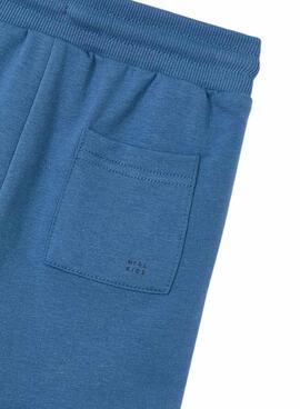 Bermuda Mayoral deportiva básica azul para niño