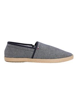 Alpargatas Tommy Hilfiger Chambray azul para hombre 