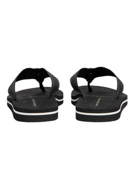 Chanclas Tommy  Hilfiger Webbing negro para mujer