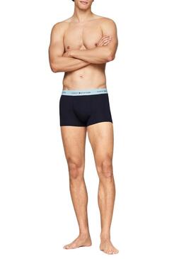 Pack 3 boxers Tommy Hilfiger azul marino para hombre