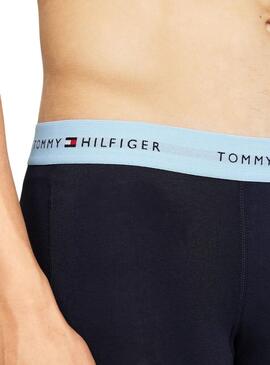 Pack 3 boxers Tommy Hilfiger azul marino para hombre