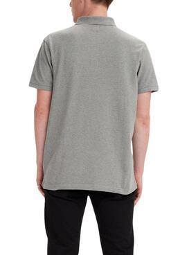 Polo Levis Housemark gris para hombre