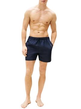 Bañador Tommy Hilfiger Medium Drawstring marino para hombre 