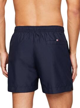 Bañador Tommy Hilfiger Medium Drawstring marino para hombre 
