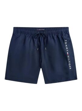 Bañador Tommy Hilfiger Medium Drawstring marino para hombre 