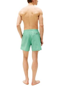 Bañador Tommy Jeans  Drawstring verde para hombre